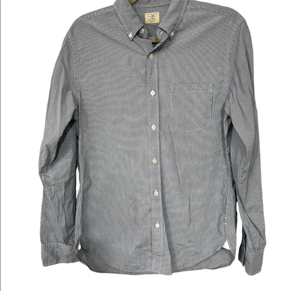 Mens J.Crew Checkered Button Down Small - Picture 1 of 6